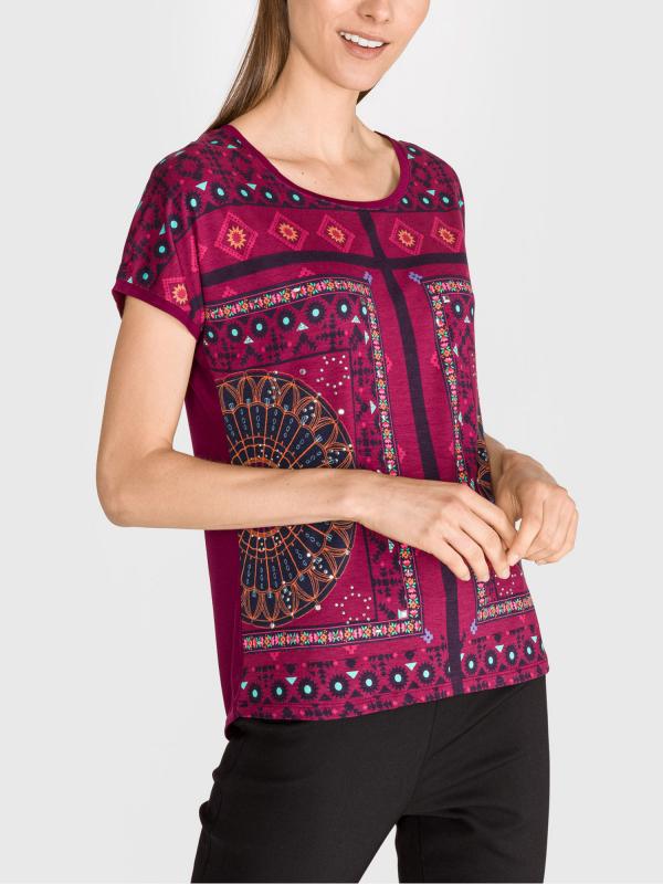 Larisa Triko Desigual Růžová