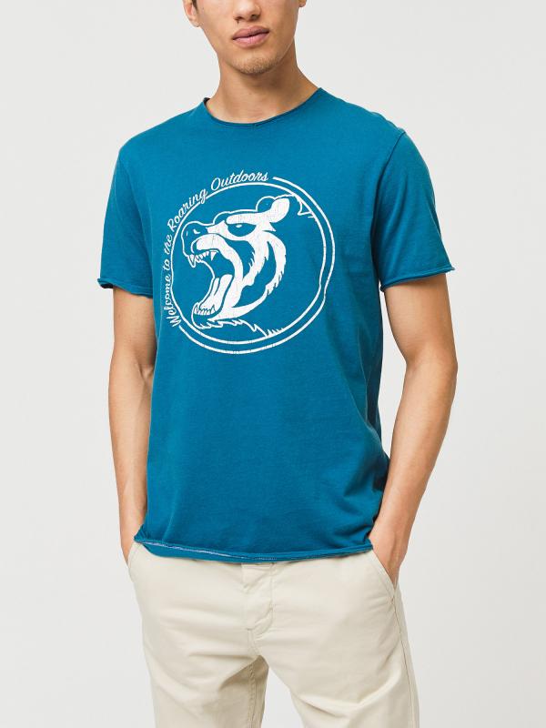 Tričko O´Neill Lm Herkey T-Shirt Modrá
