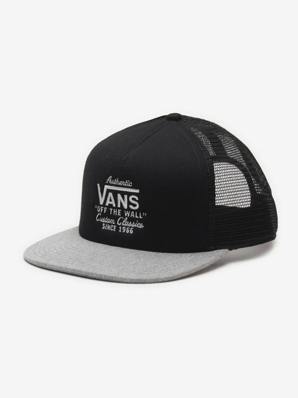 Kšiltovka Vans Mn Galer Trucker Black/Heather Černá