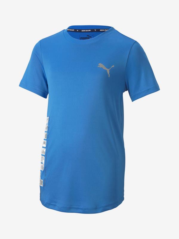 Tričko Puma Active Sports Poly Tee Modrá