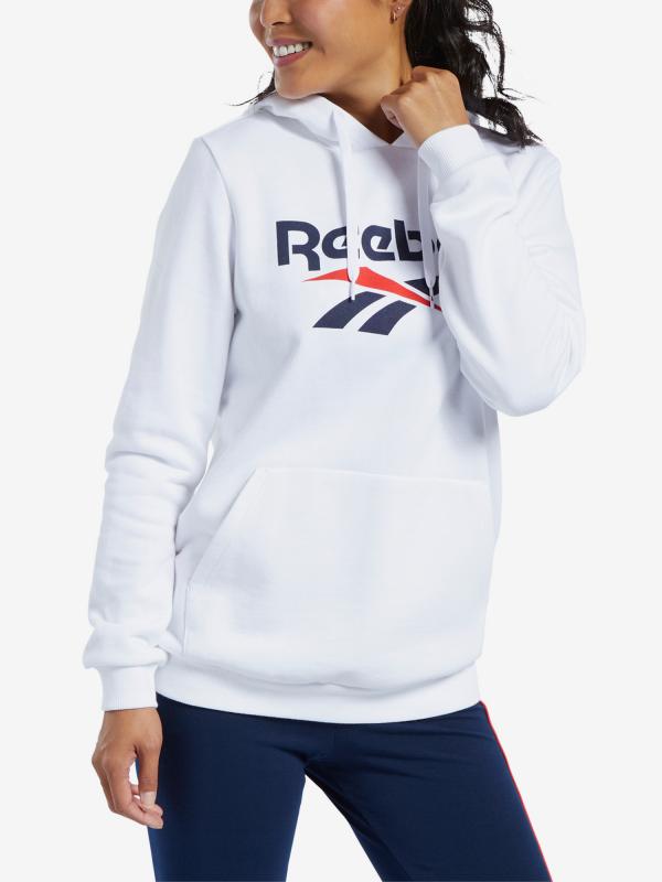 Mikina Reebok Classic Cl F Vector Hoodie Bílá
