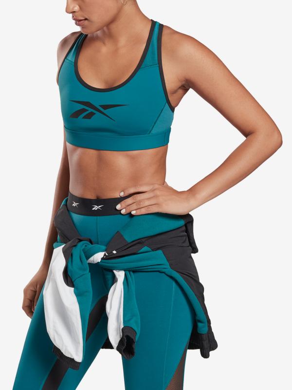 Podprsenka Reebok S Hero Racer Pad Bra-Read Modrá