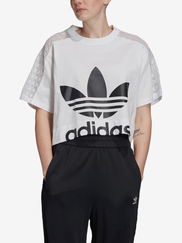 Tričko adidas Originals Tee Bílá