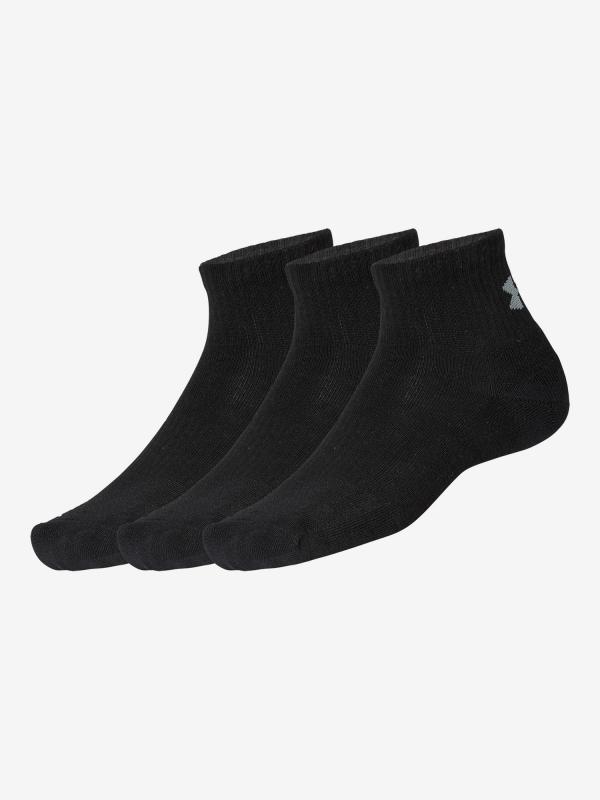 Ponožky Under Armour Training Cotton Qtr Černá