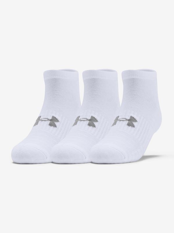 Ponožky Under Armour Training Cotton Locut Bílá
