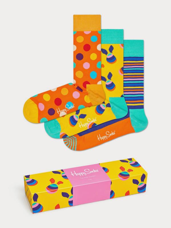 Ponožky Happy Socks Easter Gift Box Barevná