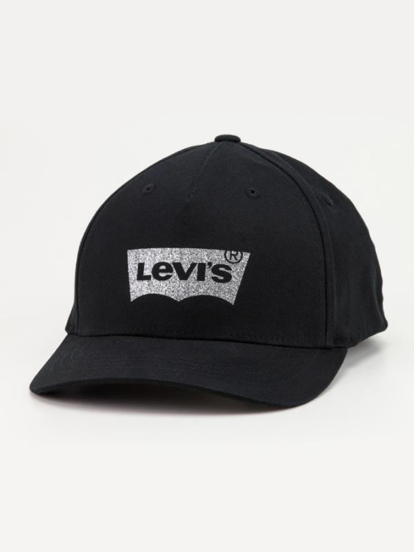 Kšiltovka Levi's® Mini Batwing Dad Hat Glitter W Černá