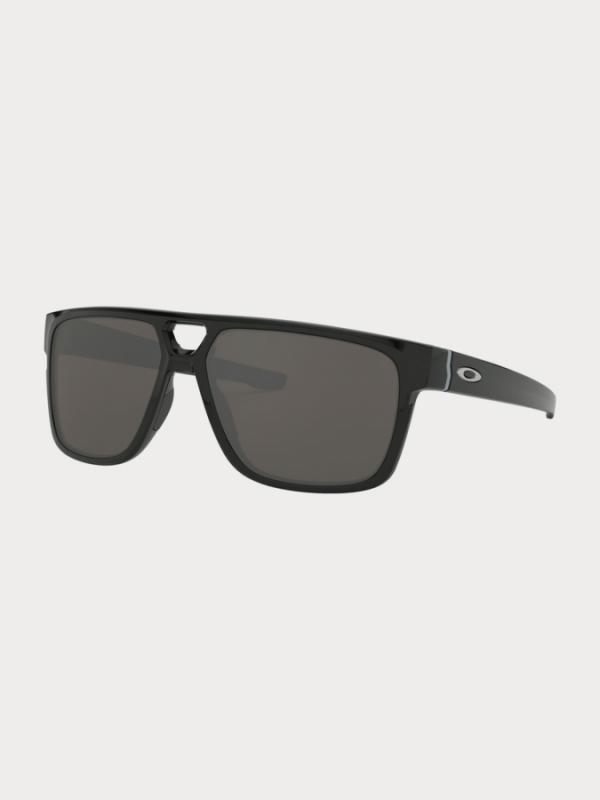 Brýle Oakley Crossrange Patch Polblk W Warm Grey Černá