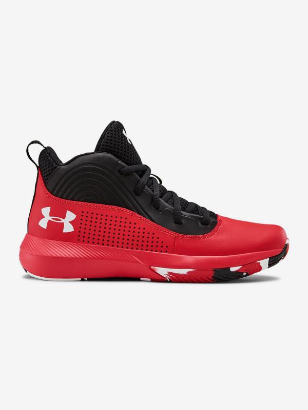 Boty Under Armour Gs Lockdown 4-Red Červená