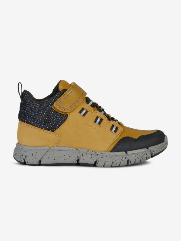 Boty Geox J Flexyper Boy B Abx Žlutá
