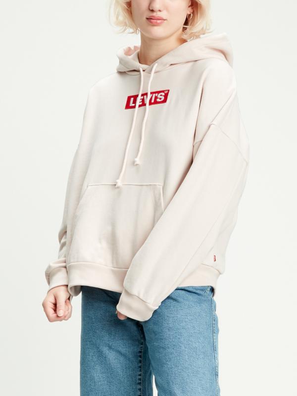 Mikina Levi's® Graphic 2020 Hoodie Hoodie Box Tab Nylo Šedá