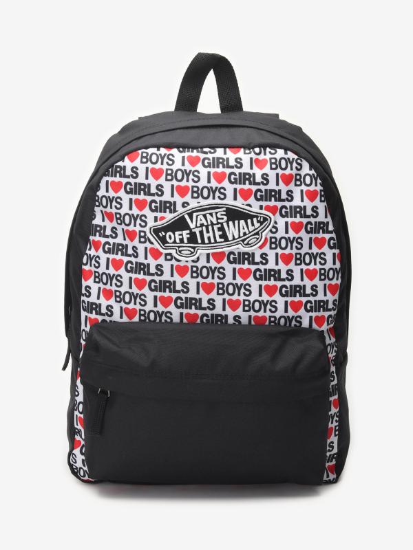 Batoh Vans Wm Realm Backpack I Heart Boys Barevná