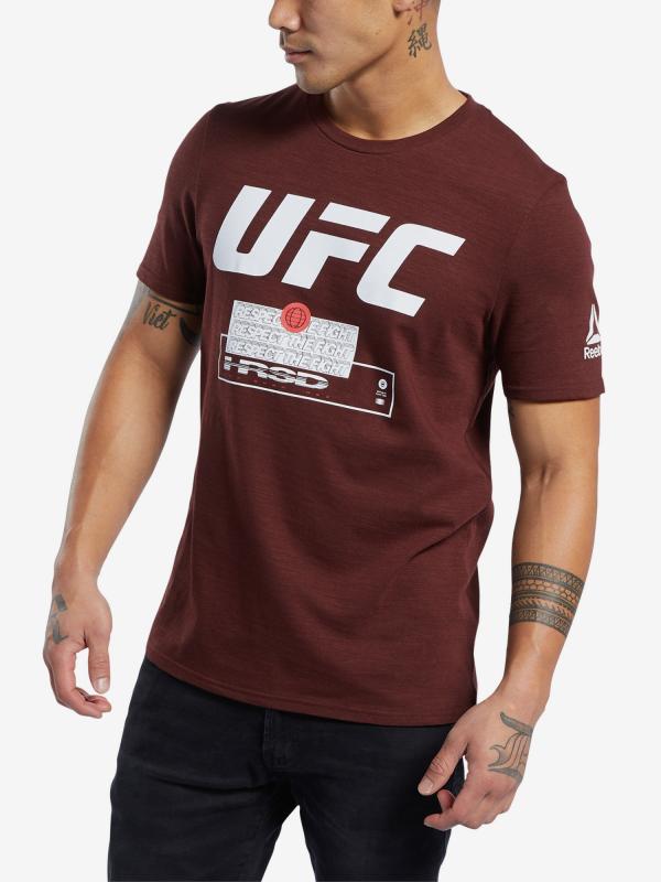Tričko Reebok Ufc Fg Fight Week Tee Červená