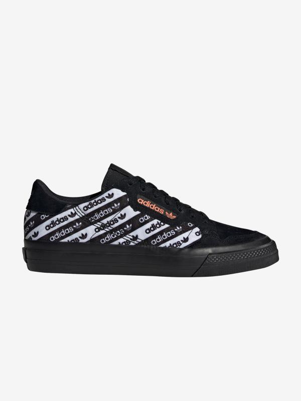 Boty adidas Originals Continental Vulc Černá