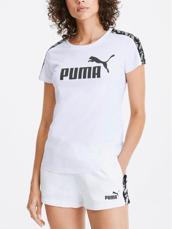 Tričko Puma Amplified Tee Bílá