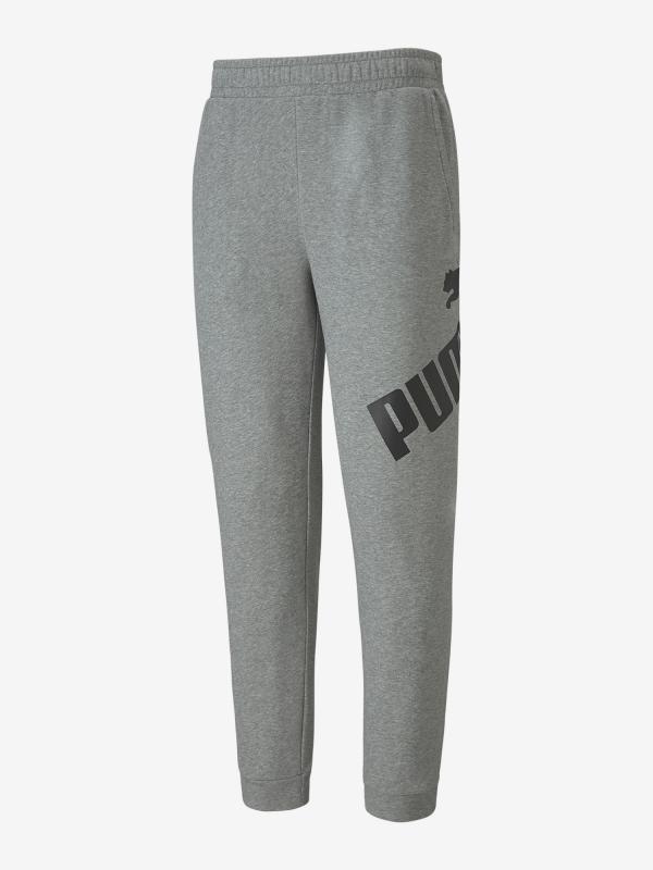 Tepláky Puma Big Logo Pants Tr Šedá