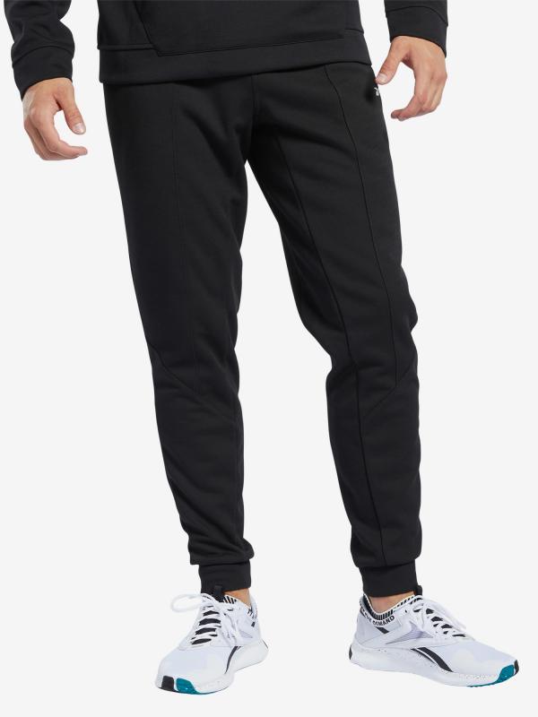 Tepláky Reebok Wor Dbl Knt Pant Černá