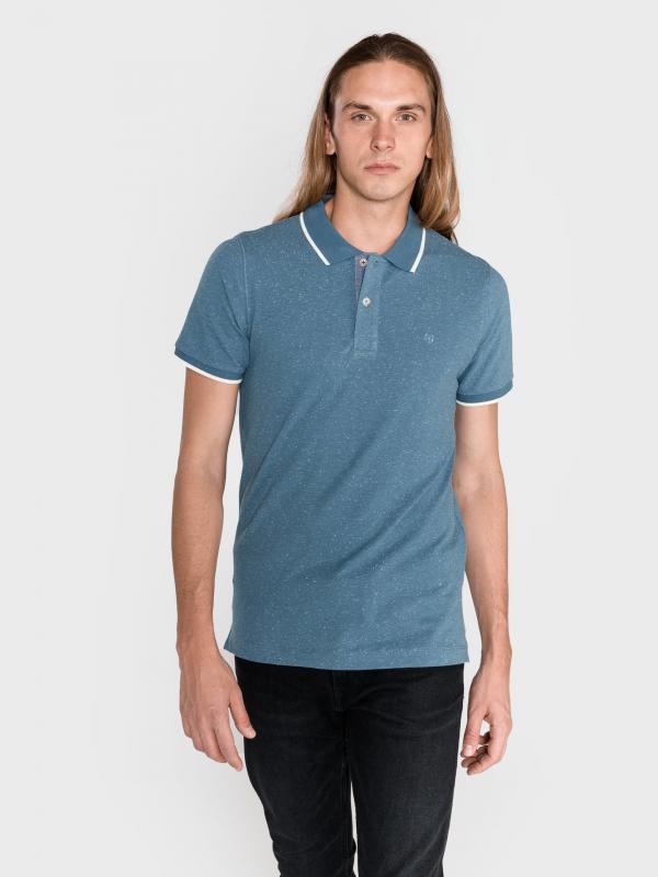 Ger Polo triko Jack & Jones Modrá