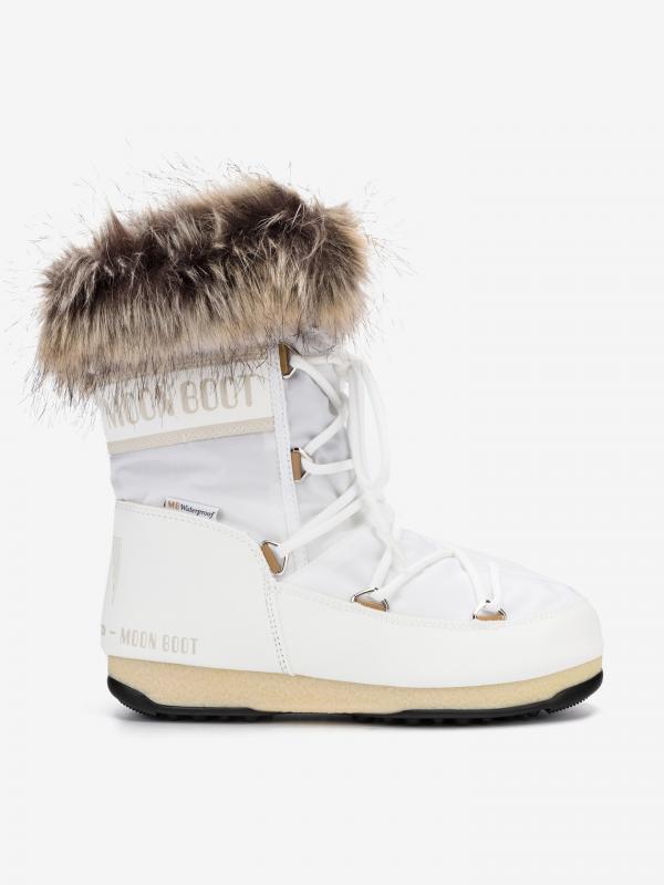 Monaco Low WP 2 Sněhule Moon Boot Bílá