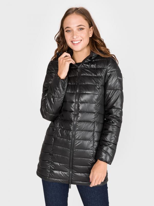 Alice Kabát Pepe Jeans Černá