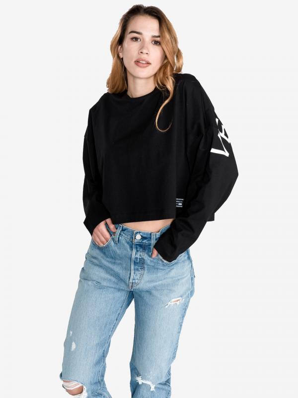 Crop Top Versace Jeans Černá