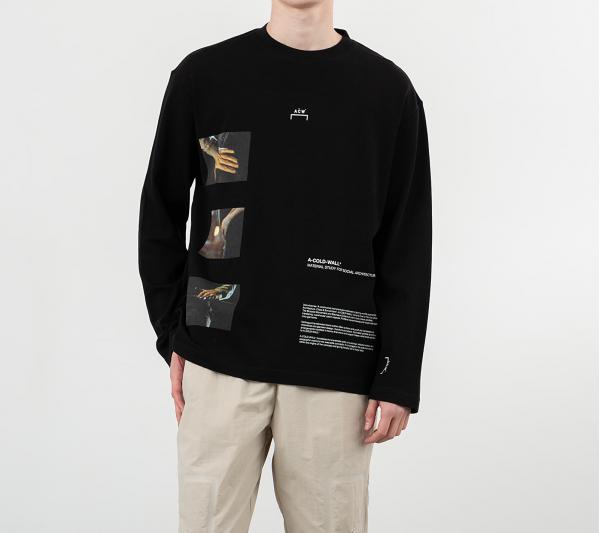 A-COLD-WALL* Glass Blower Long Sleeve Tee Black