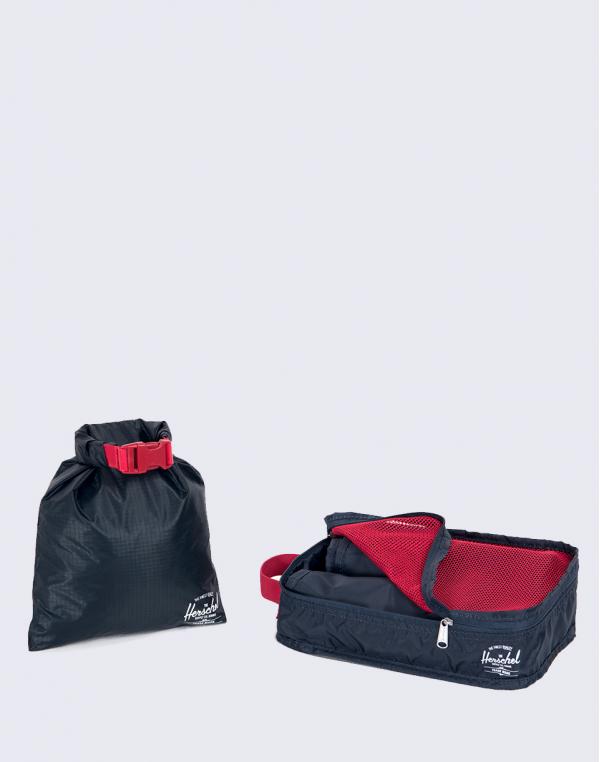 Herschel Supply Travel Organizers Navy/ Red
