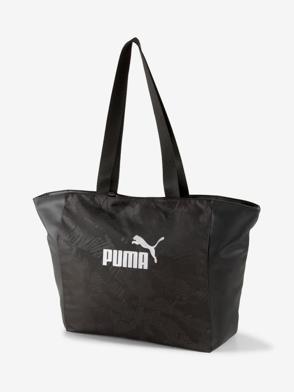 Kabelka Puma Wmn Core Up Large Shopper Černá