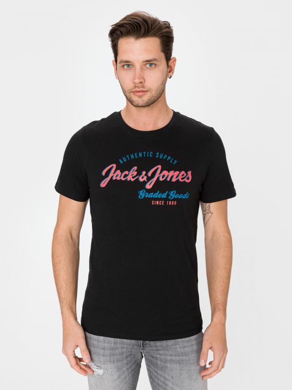 Triko Jack & Jones Černá