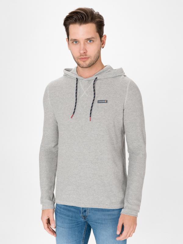 Dax Mikina Jack & Jones Šedá