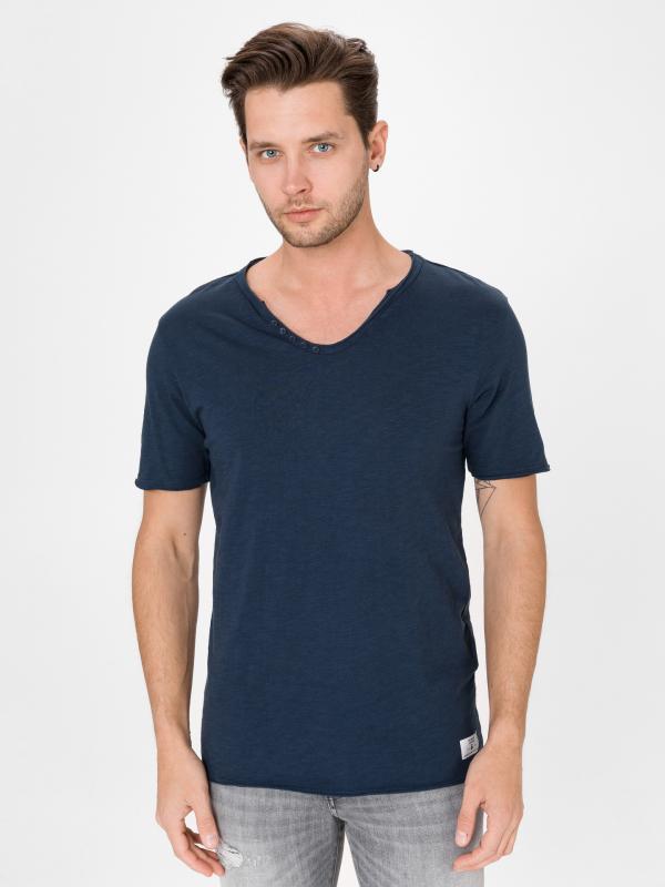 Jean Bla. Triko Jack & Jones Modrá