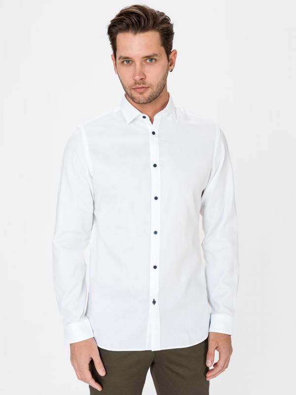 Smith Košile Jack & Jones Bílá