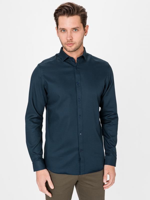 Smith Košile Jack & Jones Modrá