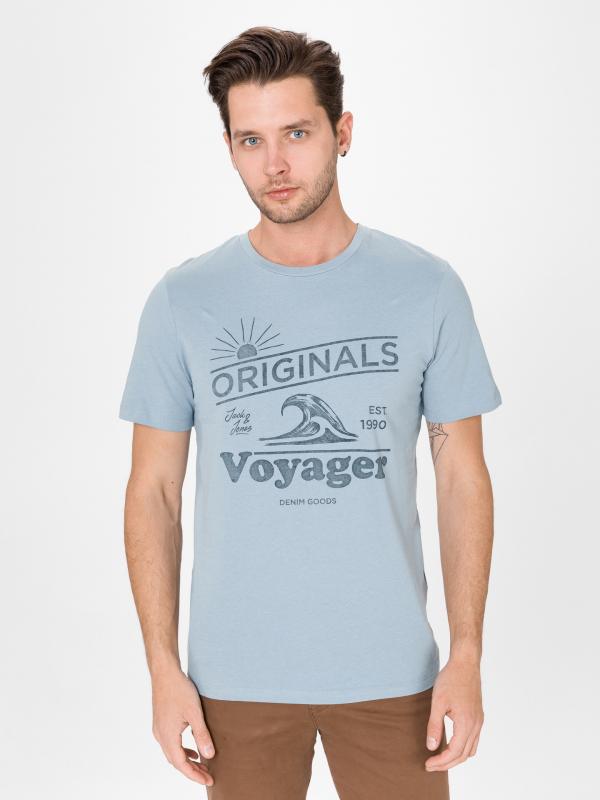 Dover Triko Jack & Jones Modrá