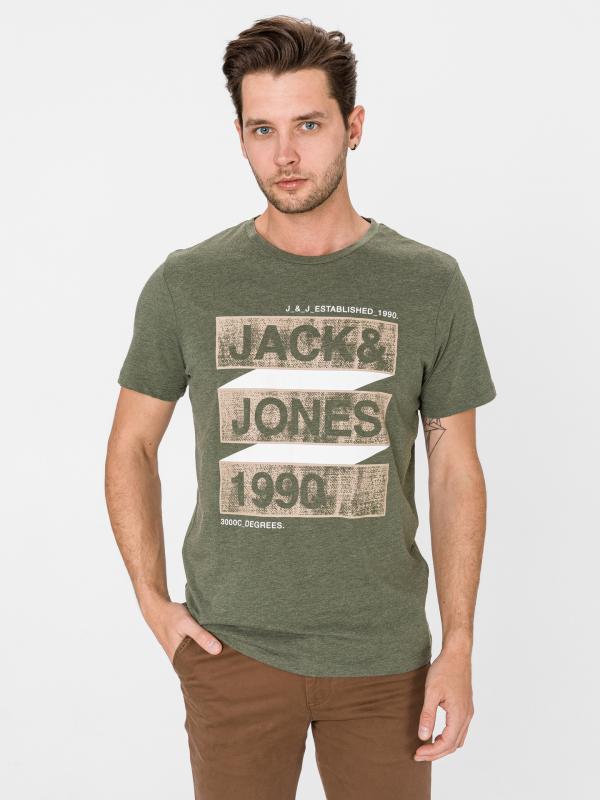 Star Triko Jack & Jones Zelená