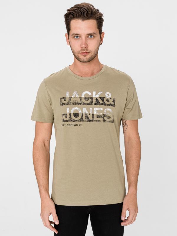 Star Triko Jack & Jones Hnědá