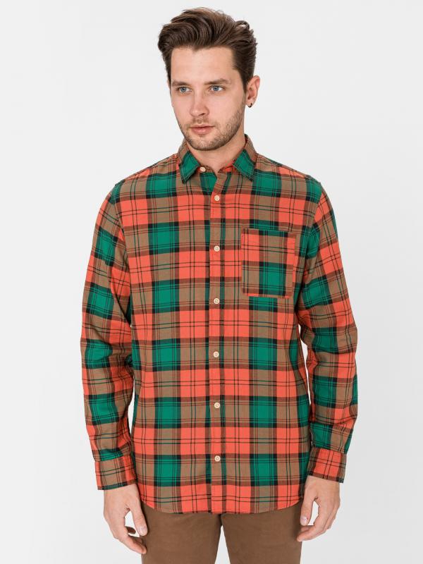 Jeff Košile Jack & Jones Zelená
