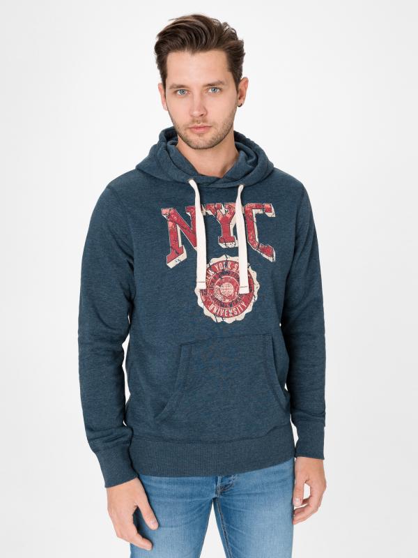 Joshua Mikina Jack & Jones Modrá