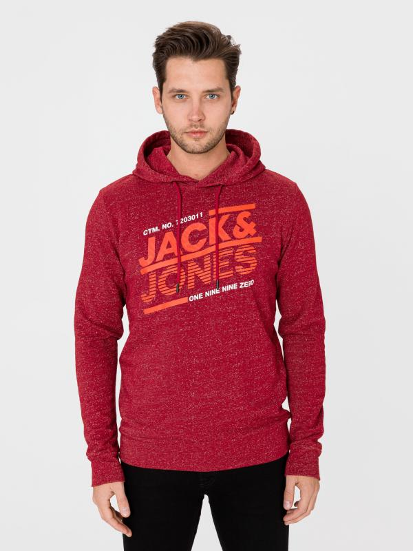 Strom Mikina Jack & Jones Červená