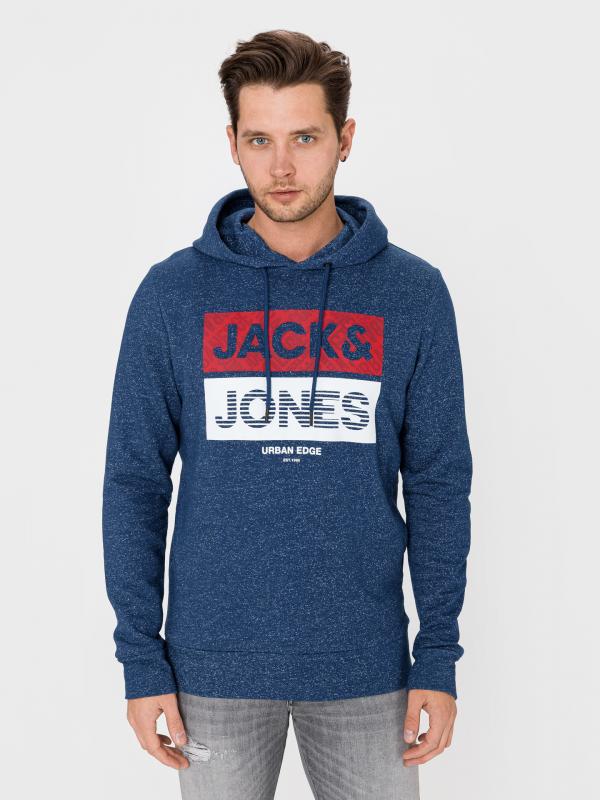 Strom Mikina Jack & Jones Modrá