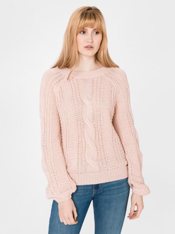 Allie Svetr Vero Moda Béžová