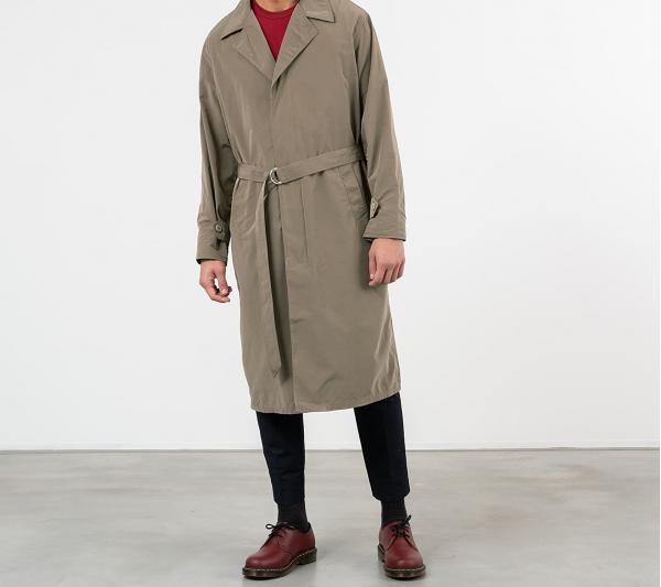 Our Legacy Longfin Coat Velvet Grey