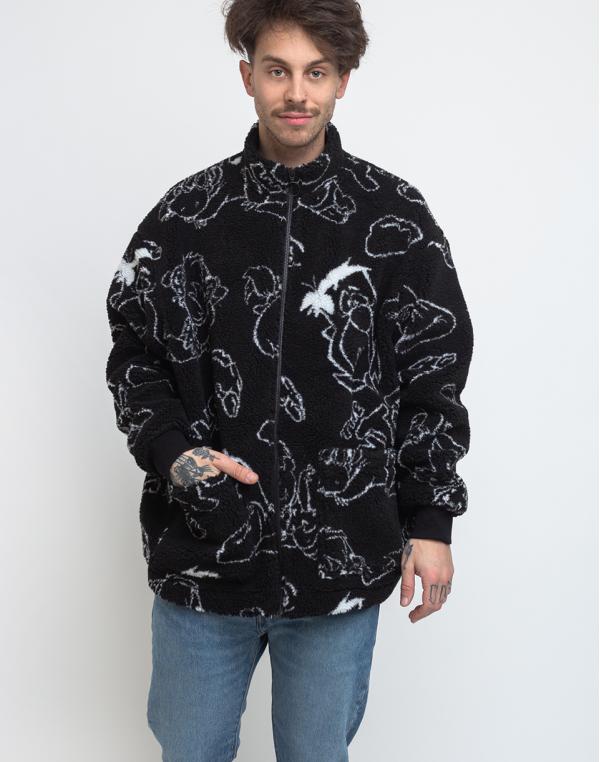 Lazy Oaf Flintstones Character Fleece Black/White XS