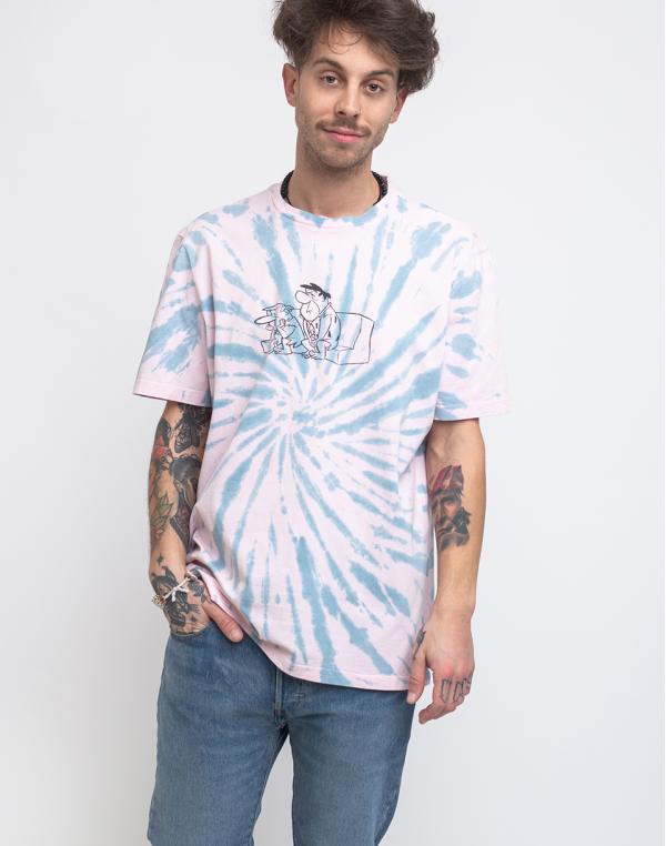 Lazy Oaf Flintstones Tie Dye Tee Blue S