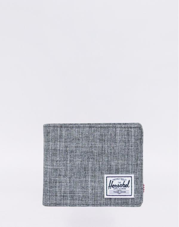 Herschel Supply Roy + Coin RFID Raven Crosshatch