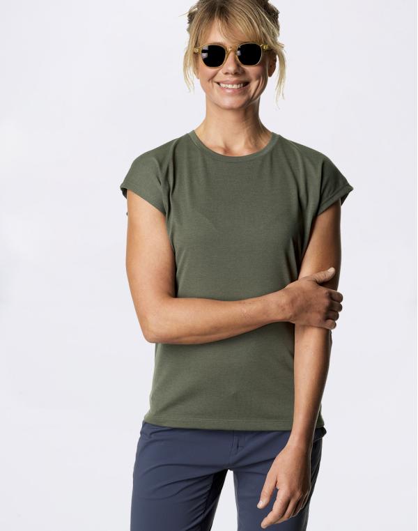 Houdini Sportswear W's Big Up Tee Utopian Green XS