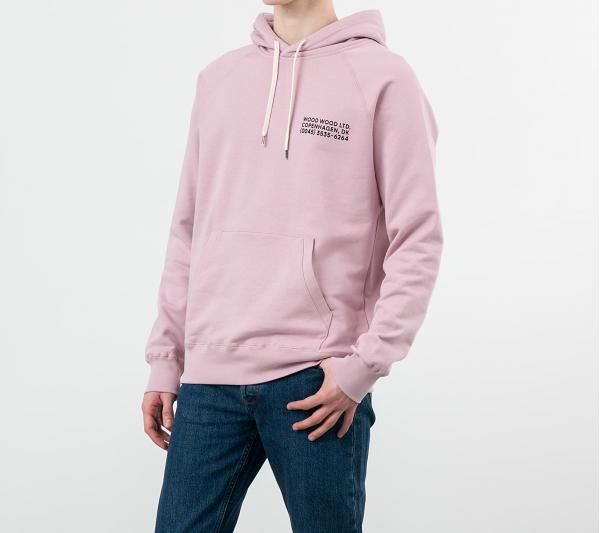 Wood Wood Fred Hoodie Lilac