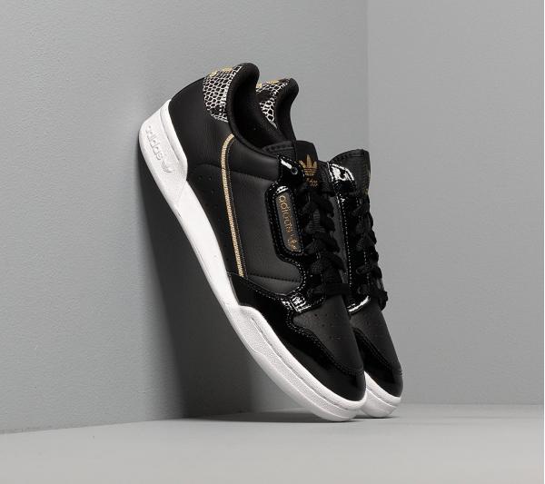 adidas Continental 80 W Core Black/ Ftw White/ Gold Metalic