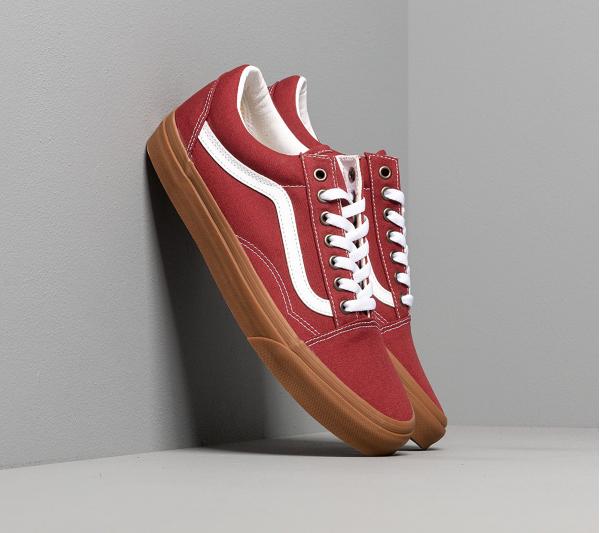 Vans Old Skool (Gum) Rosewood/ True White