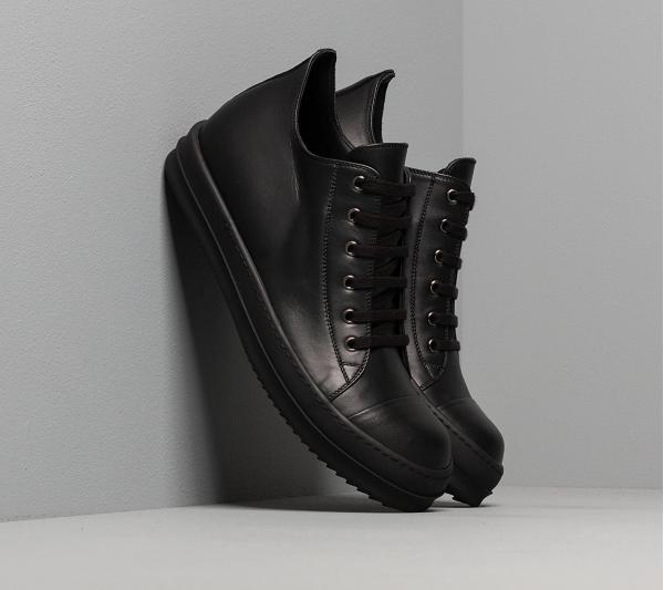 Rick Owens Low Sneaks Black/ Black